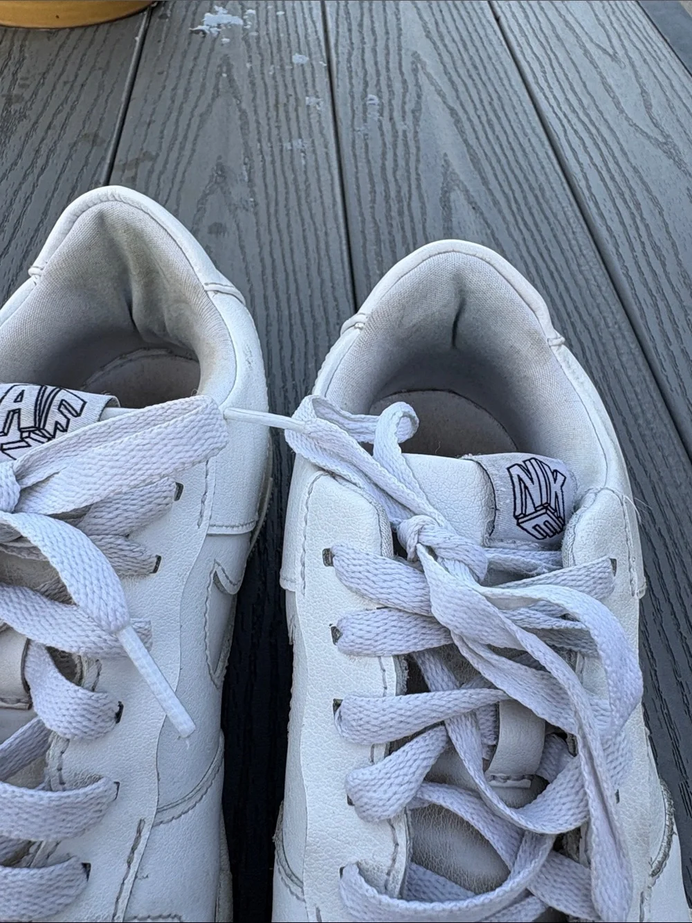 Nike Air Force 1 Pixel “Triple White”Women’s Sneakers Size 9.5